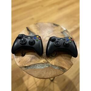 Black Xbox 360 Wireless Controller